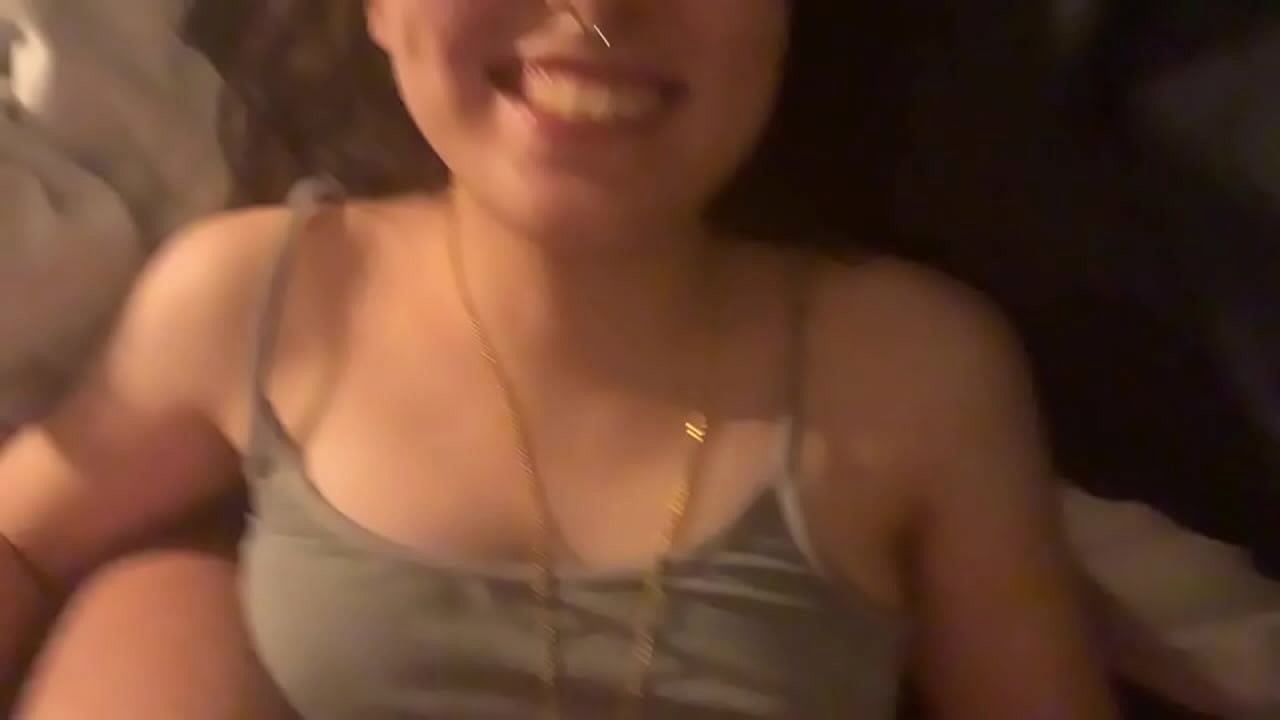 Teen couple home alone