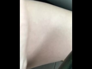 I’m so horny I couldn’t make it home without testing my new toy