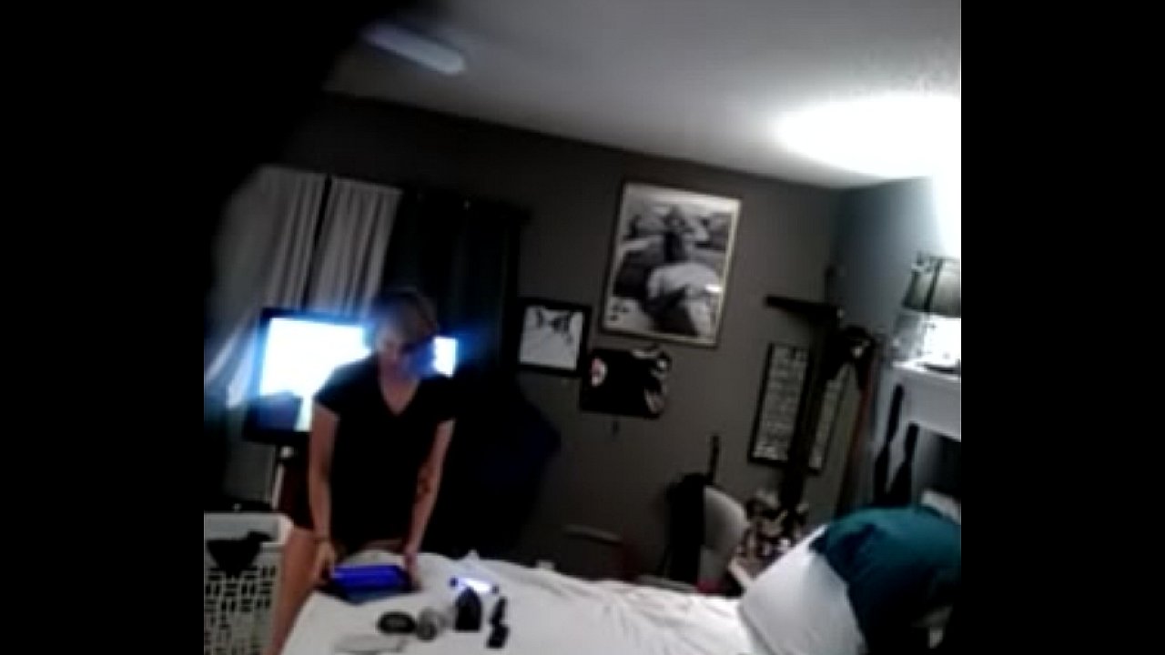 Wife caught on hidden camera