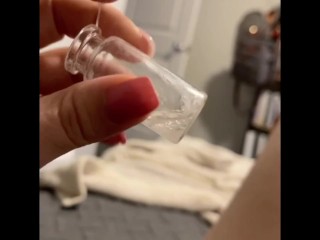 Wet panties and Grool Vial