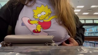 Mj Moore’s Naughty Library Study Session Gets Wild