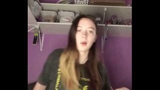 Ethan Stuffs Teen’s Panties in Her Juicy Pussy After Spanking Her Firm Ass